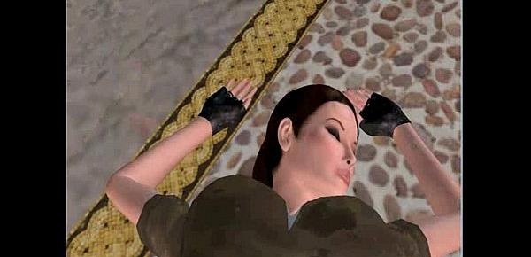 Lara Croft fucked by a demon at 3dSexVilla2